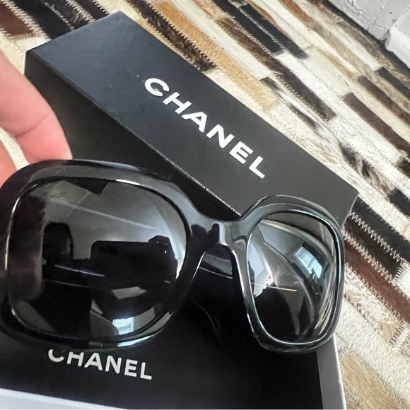 Chanel Black Glasses - Picture 1 of 4